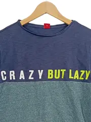 Vorschaubild 2 von Langarmshirt Jungen Gr. 152 Blau Grün Crazy But Lazy