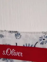 Vorschaubild 6 von Damen Bluse Gr. 40 Weiß Blumenmuster Langarm Casual