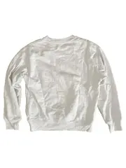 Vorschaubild 3 von Damen Sweatshirt Weiß Logo-Print Gr. XS Pullover Casual