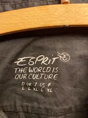 Vorschaubild 6 von Damen Bluse Langarm Schwarz Gr. L Baumwolle Basic