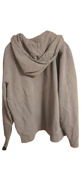 Vorschaubild 6 von Herren Kapuzenpullover Hoodie Zip Grau meliert Gr. L Sportswear