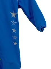 Vorschaubild 2 von Kinder Schneeanzug Overall Gr. 98 Blau Sterne Outdoor Reißverschluss