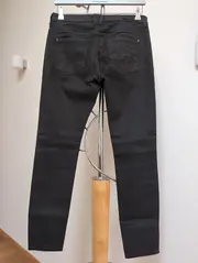 Vorschaubild 4 von EDC Skin Fit Jeans Damen Schwarz Skinny Stretch Baumwolle Gr. 38