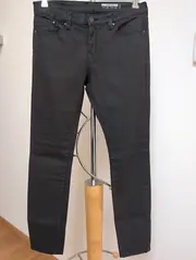 Vorschaubild 3 von EDC Skin Fit Jeans Damen Schwarz Skinny Stretch Baumwolle Gr. 38