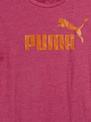 Vorschaubild 2 von Damen Sport Shirt T-Shirt Gr. 40/L Pink Logo-Print Sportlich