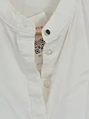 Vorschaubild 5 von Bluse Damen 34 XS Weiß Rüschen Schößchen Elegant Business Baumwolle