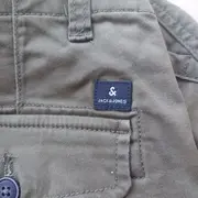 Vorschaubild 3 von Cargohose Jungen Gr. 164 Oliv Baumwolle Jogger