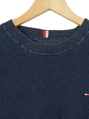 Vorschaubild 3 von Pullover Herren Gr. M Navy Blau Baumwolle Strickpullover