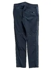 Vorschaubild 2 von Damen Hose Schwarz Bikerstil Gr. 38 Reißverschluss-Details