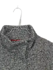 Vorschaubild 2 von Leichte Jacke Damen Grau Meliert Gr. 36 Klassisch Alltag Polyester