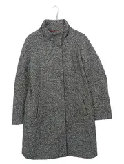 Vorschaubild 1 von Leichte Jacke Damen Grau Meliert Gr. 36 Klassisch Alltag Polyester