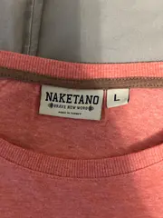 Vorschaubild 2 von Damen Pullover Shirt Rosa Meliert Gr. L Casual Baumwolle