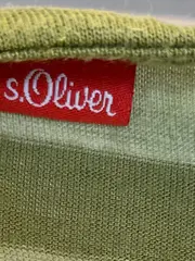 Vorschaubild 5 von Damen Top Gr. 40 L Grün Gestreift Ärmellos Viskose Freizeit