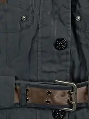 Vorschaubild 2 von Sweatjacke Damen Grau Kapuze Baumwolle Outdoor Gr. S