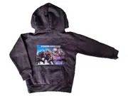 Vorschaubild 2 von Kinder Hoodie Kapuzenpullover Gr. 104-110 Grau Dinosaurier