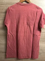 Vorschaubild 2 von Herren T-Shirt Batwing Logo Print Baumwolle Rot Gr. M