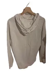 Vorschaubild 2 von Herren Kapuzenpullover Hoodie Gr. L Weiß Baumwolle Casual