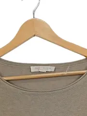 Vorschaubild 2 von Damen Pullover Gr. 36;S Beige Langarm Rundhals Basic Feinstrick Casual