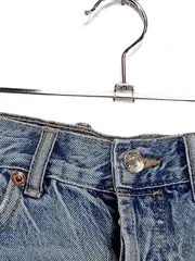 Vorschaubild 3 von Damen Jeans Shorts Destroyed High Waist Blau Gr. 34 XS
