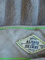 Vorschaubild 5 von Alvaro Skinny Jeans Hose Kinder Jungen Gr. 164 Grau Real Denim