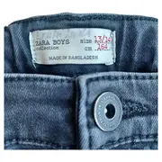 Vorschaubild 5 von Boys Destroyed Biker Jeans Gr. 164 Grau Skinny Stretch