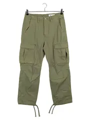 Vorschaubild 1 von Cargohose Damen Gr. 38 Oliv Baumwolle Military Style