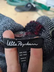 Vorschaubild 2 von Damen Strickjacke Kapuze Gr. 54/56 Grau Meliert