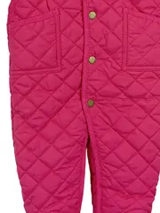 Vorschaubild 4 von Schneeanzug Overall Baby Mädchen Gr. 74 9M Pink Gesteppt Winter Kapuze