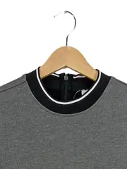 Vorschaubild 3 von Damen Kleid A-Linie Grau Gr. S 36 Langarm Casual