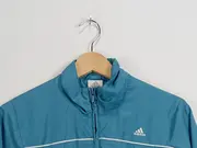 Vorschaubild 4 von Damen Trainingsjacke Gr. 36/S Türkis Sportjacke Windbreaker