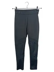 Vorschaubild 1 von Damen Sport Leggings Schwarz Gr. S Logo-Bund Fitness