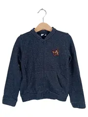 Vorschaubild 1 von Bomberjacke Mädchen Blau Gr. 116 Pailletten Glitzer Freizeit Casual