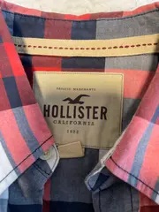 Vorschaubild 7 von kariertes Hemd Herren Gr. 48/M Freizeit Karo Rot Blau Weiß