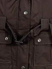 Vorschaubild 5 von Damen Winterjacke Kurzmantel Jacke Braun Gr. 34/XS Outdoor Praktisch