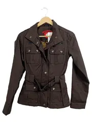 Vorschaubild 1 von Damen Winterjacke Kurzmantel Jacke Braun Gr. 34/XS Outdoor Praktisch