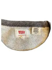 Vorschaubild 3 von Sweatshirt Herren Gr. 46/S Grau Logo-Print Baumwolle Pullover