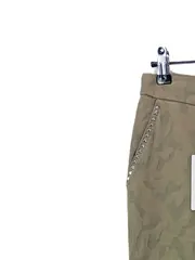 Vorschaubild 3 von Damen Hose Gr. 48 Oliv Camouflage Nieten Chino Stoffhose