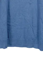 Vorschaubild 8 von Herren Pullover V-Ausschnitt Gr. 2XXL Blau Baumwolle Strickpullover Logo