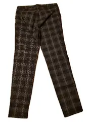 Vorschaubild 2 von Stoffhose Damen Gr. 42 Grau Kariert Business Hose