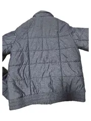 Vorschaubild 2 von Damen Steppjacke Gr. 38/40 Grau Sportlich Puffer Jacke