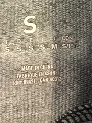 Vorschaubild 5 von Damen Kapuzenpullover Ärmellos Hoodie Grau Gr. S Sport
