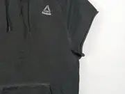 Vorschaubild 2 von Damen Kapuzenpullover Ärmellos Hoodie Grau Gr. S Sport