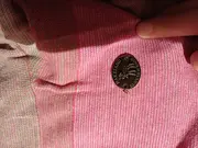 Vorschaubild 6 von Damen Pullover Schalkragen Streifen Hoodie Sweater Bunt Gr. 36 S