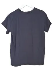 Vorschaubild 2 von Damen T-Shirt Schwarz Basic Logo Baumwolle Gr. XL