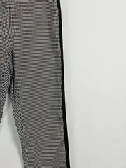 Vorschaubild 4 von Essentials Damen Stoffhose Hahnentritt Gr. 38 Schwarz Weiß