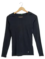 Vorschaubild 1 von Langarmshirt Damen Gr. 38/M Schwarz Basic