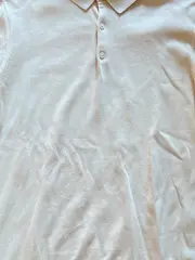 Vorschaubild 2 von Herren Poloshirt Langarm Gr. 38/M Beige Baumwolle