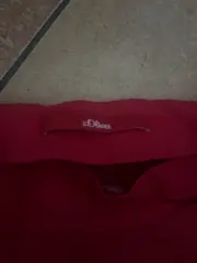 Vorschaubild 2 von Damen Bluse 3/4 Arm Rot Viskose Freizeit Gr. 42 XL