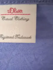 Vorschaubild 3 von Damen Langarmshirt Modal Baumwolle Raffung Freizeit Blau Gr. 42/XL