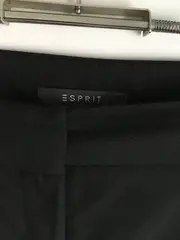 Vorschaubild 5 von Stoffhose Damen Schwarz Gr. 42 Business Büro Falten Polyester